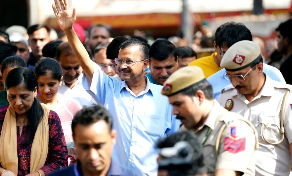 दिल्लीका मुख्यमन्त्री केजरीवाल जेलमुक्त